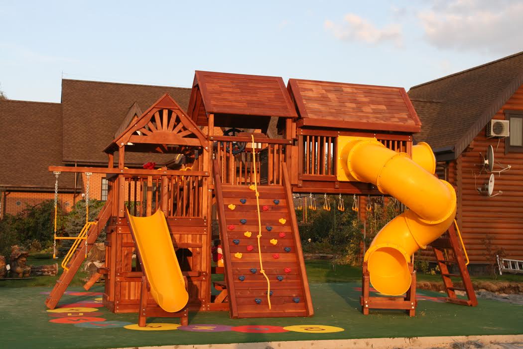 Установка детской площадки в Московской области, Проект №2