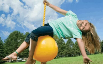 Детская качель «Шар на канате» (Knotted Rope with Buoy Ball)