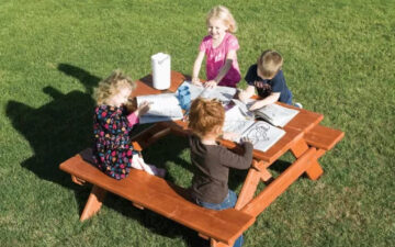 Столик со скамейками для Фиеста (Picnic Table Fiesta)