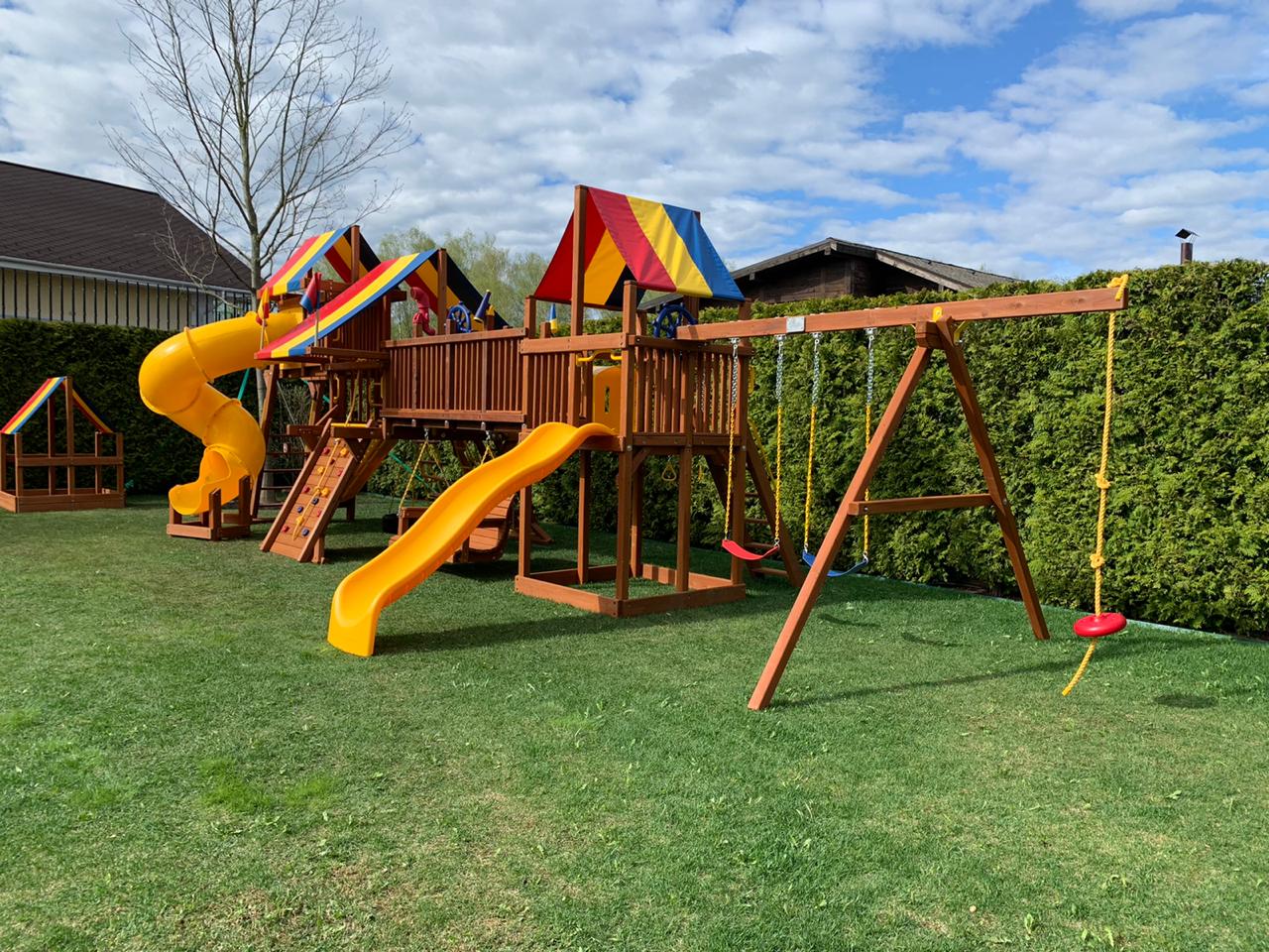 Установка детской площадки в Московской области, Проект №3