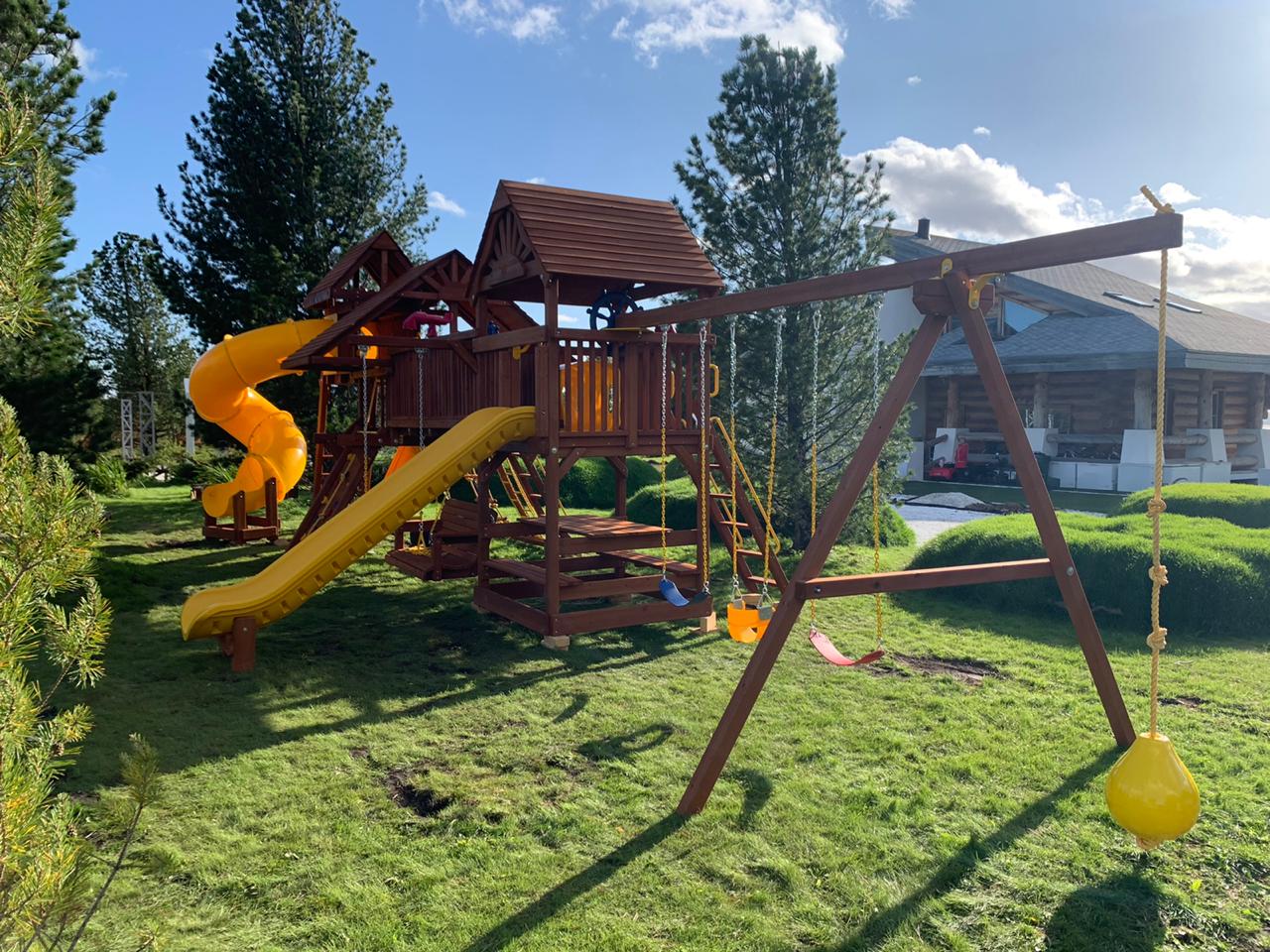 Установка детской площадки в Московской области, Переславль-Залесский