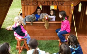 Игровая панель «Театр» (Funhouse Dream Theatre with Stools)