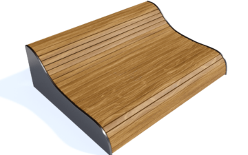 Скамейка-лежак арт-13