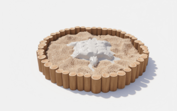 Раскопки динозавра